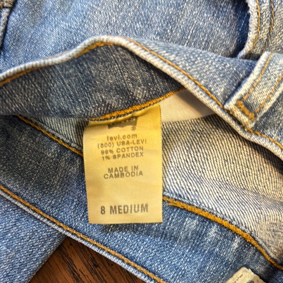 Levi's Women's 515 Blue Boot Cut Jeans Size 8 - Picture 4 of 6